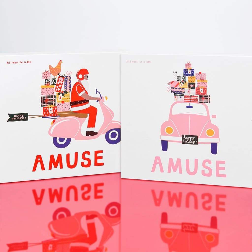 2020年AMUSE（アミューズ）の韓国クリスマスコフレの画像